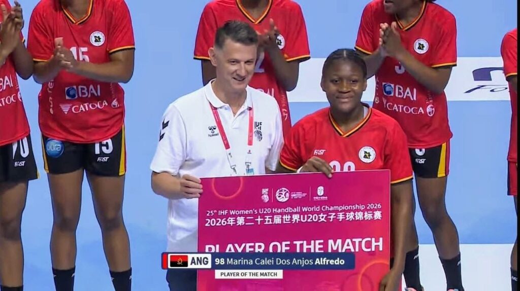 angola vence uruguai