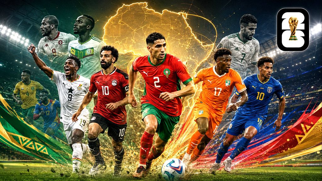 África qualificou 9 das 10 selecções para os 16 avos de final da copa do mundo 2026