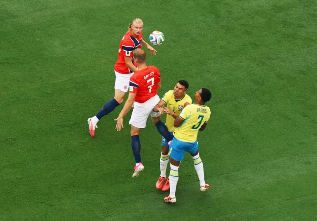 brasil eliminado pela noruega