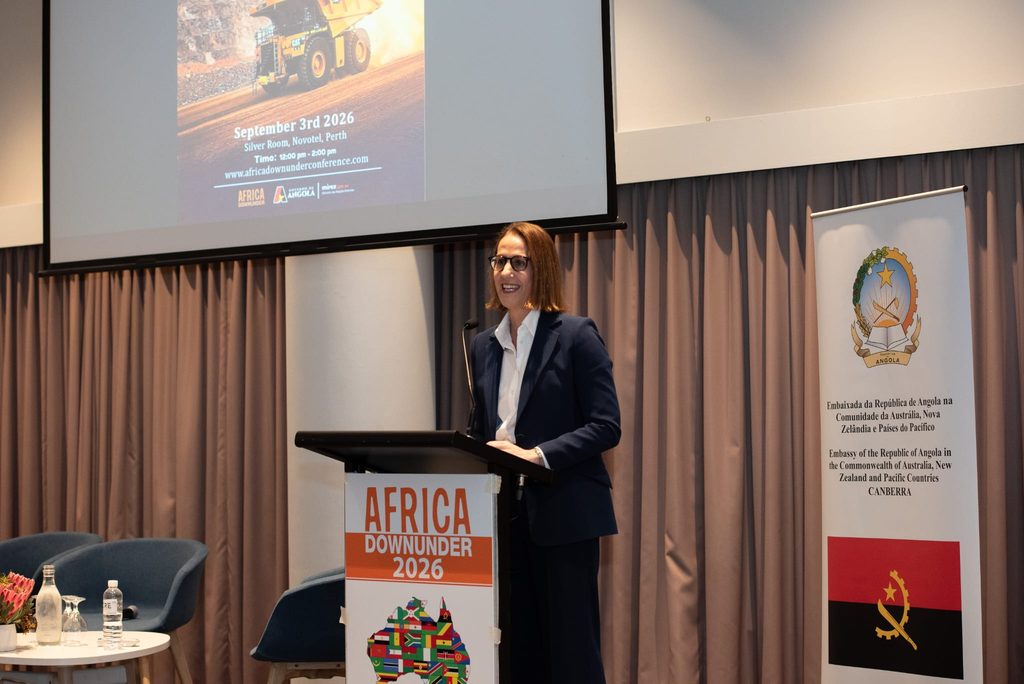 Inserido na participação de Angola, na 24° Edição da Conferência sobre o Sector Mineiro africano, Africa Down Under, que decorre entre os dias 2 e 4 do corrente mês de Setembro, na Cidade de Perth, Western Austrália, realizou-se esta Quinta-feira, 3 de Setembro,